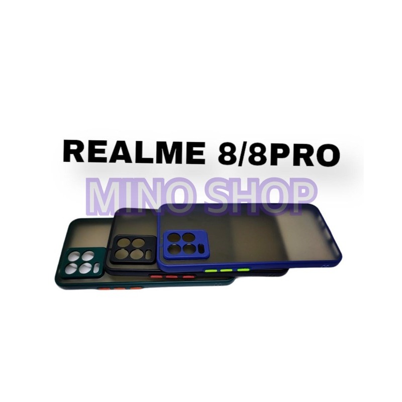 SOFTCASE REALME 8-8 PRO - HARDCASE DOVE MYCHOICE PLUS PELINDUNG KAMERA - AERO CASE