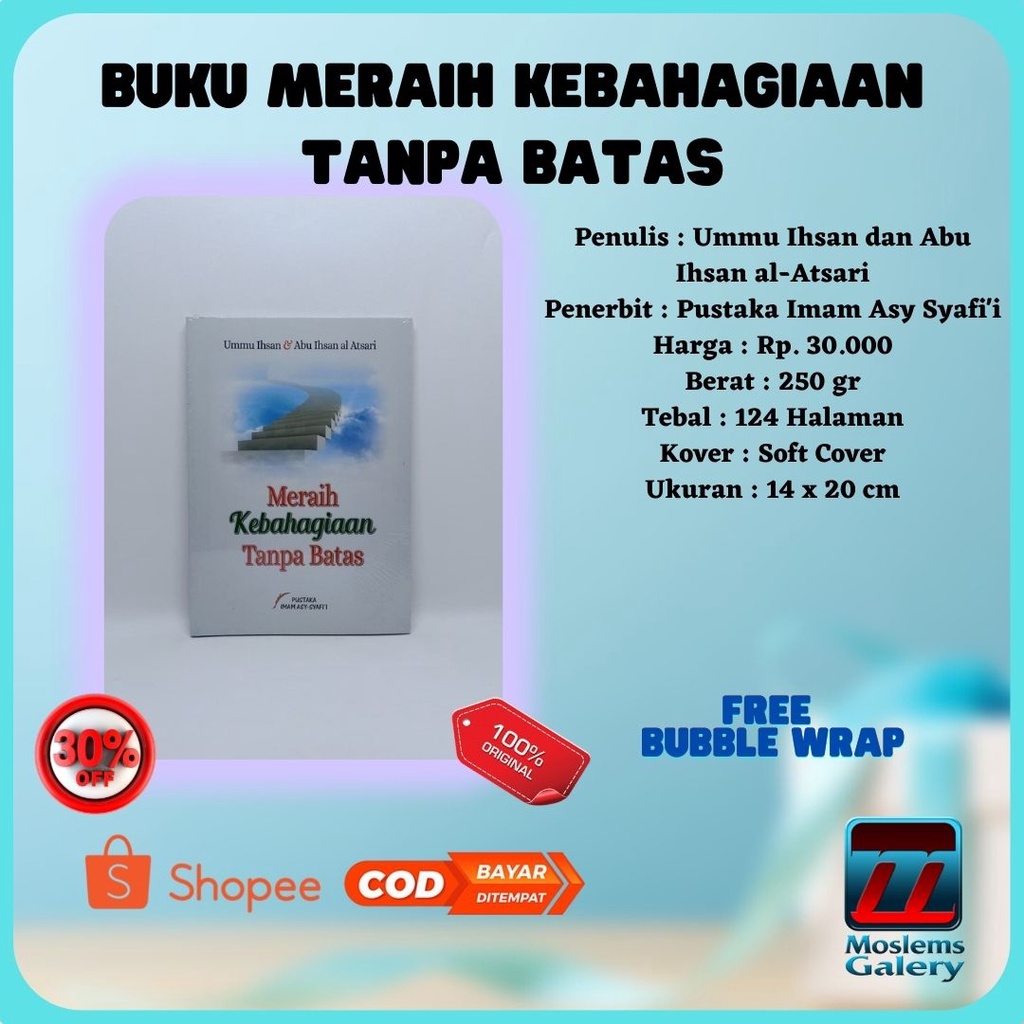 Buku Meraih Kebahagiaan Tanpa Batas