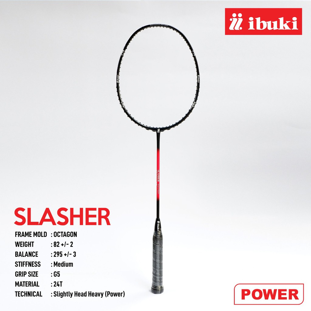 Raket Badminton Raket Bulutangkis IBUKI SLASHER S-1 ORIGINAL