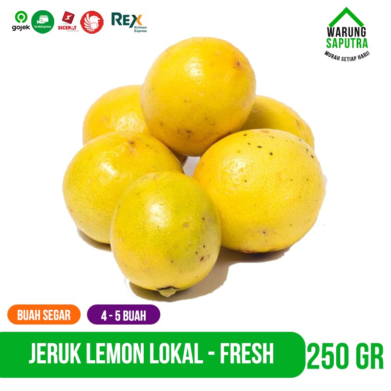 

Buah Jeruk Lemon Kuning Segar Lokal Bandung 250g