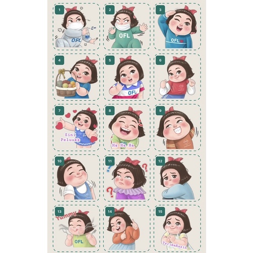 

24 STIKER WHATSAPP MURAH HARGA 10.000