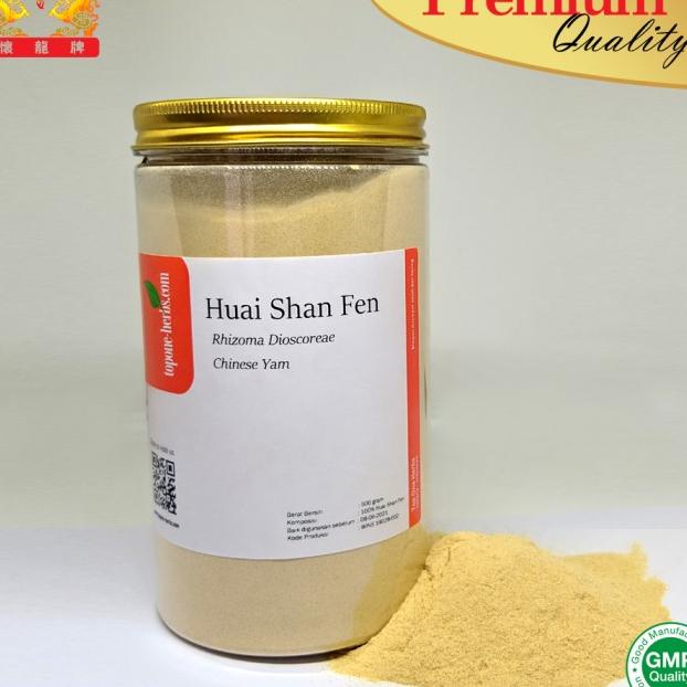 

UBI CINA BUBUK PREMIUM, GU HUAI SHAN FEN, CHINESE YAM (500 GR)