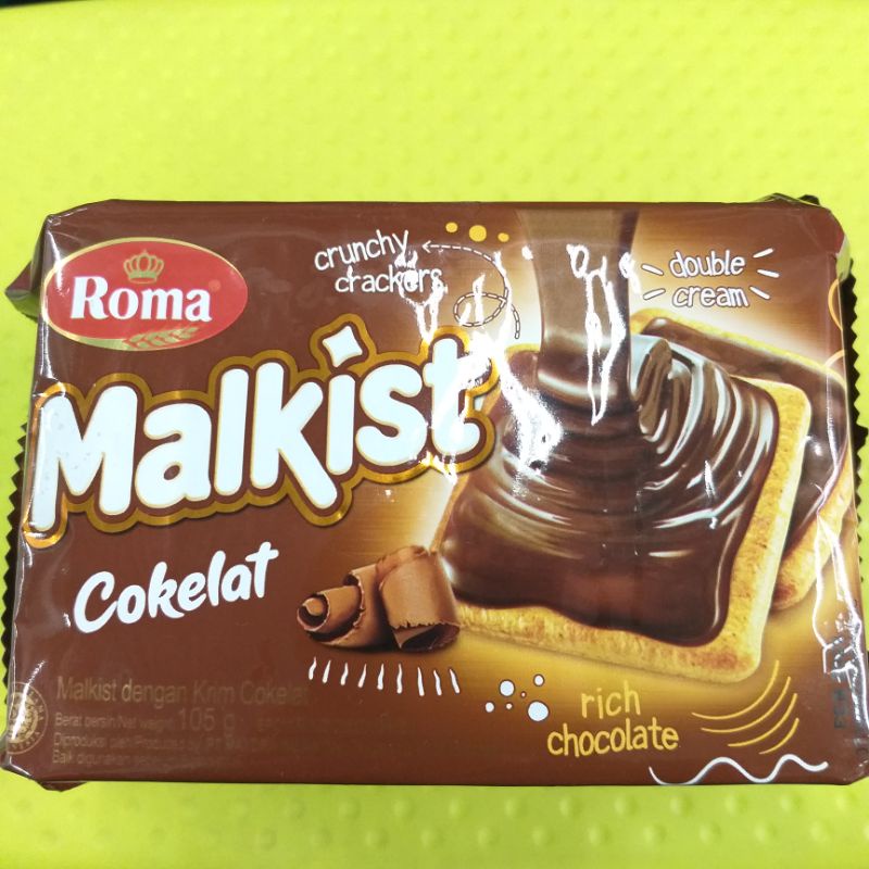 

Roma Malkist Coklat 105gr