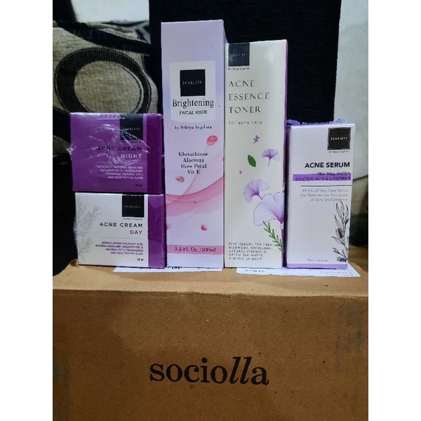 Scarlett Acne Series Paket 5in1 Original