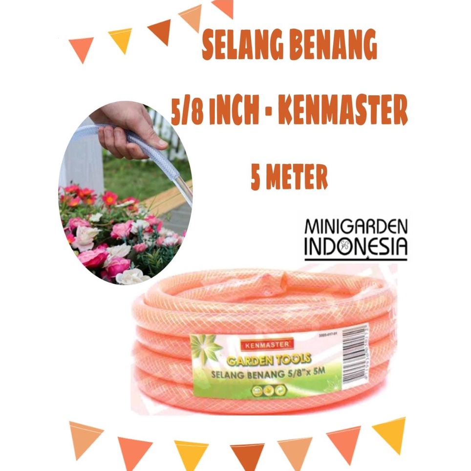 SELANG BENANG 5/8 INCH 5 METER KENMASTER SELANG AIR 5/8'' MULTIFUNGSI