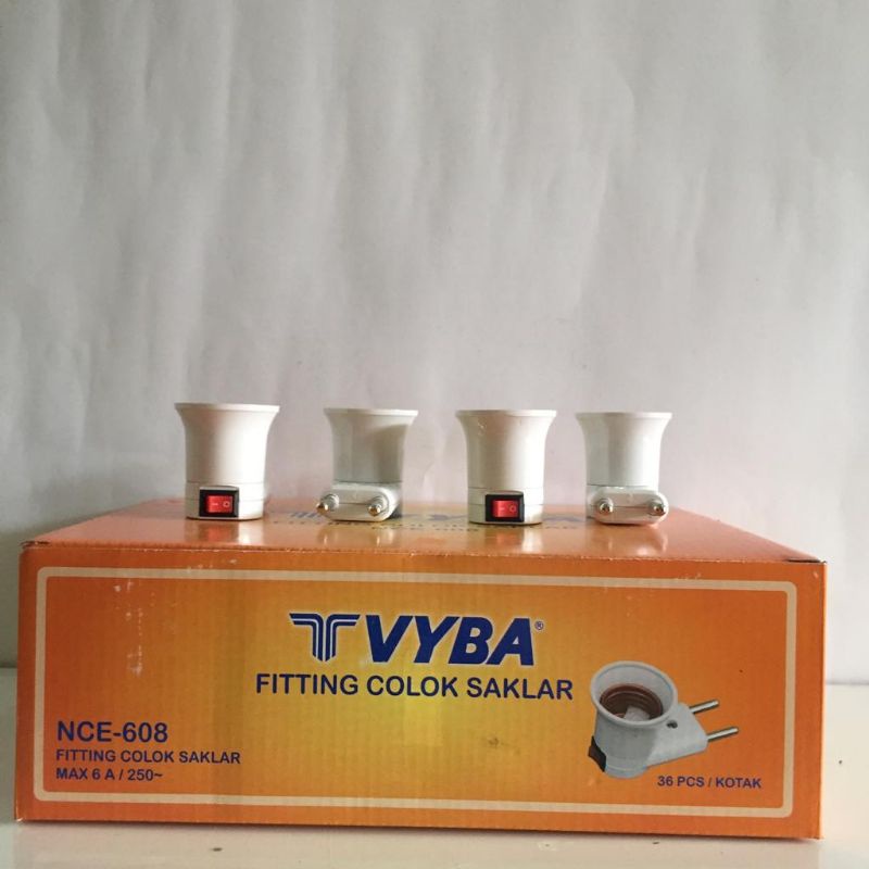 FITTING COLOK SWITCH/FITTING COLOK SAKLAR VYBA