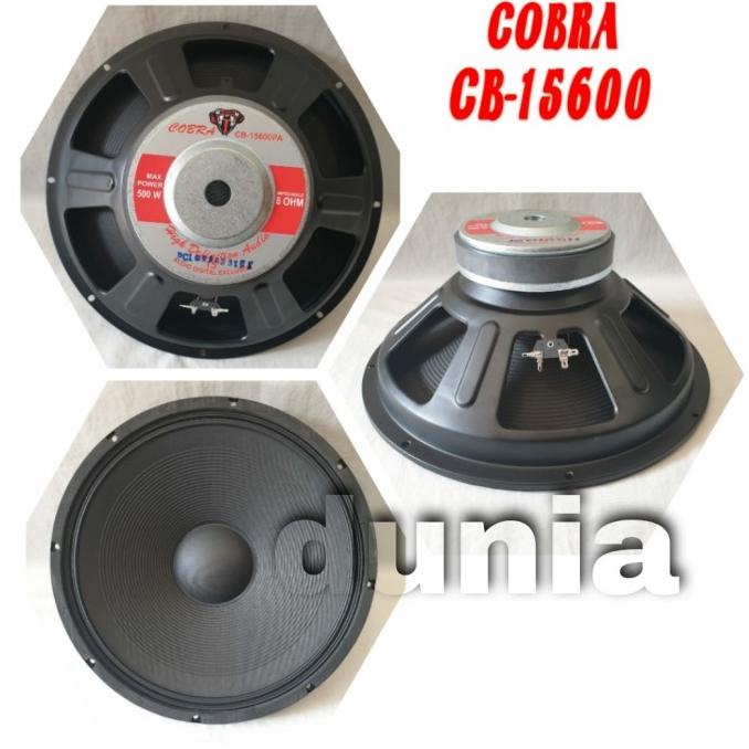 Promo Speaker Component Cobra Cb 15600 Pa Woofer 15 Inch Cobra Cb15600Pa Hi