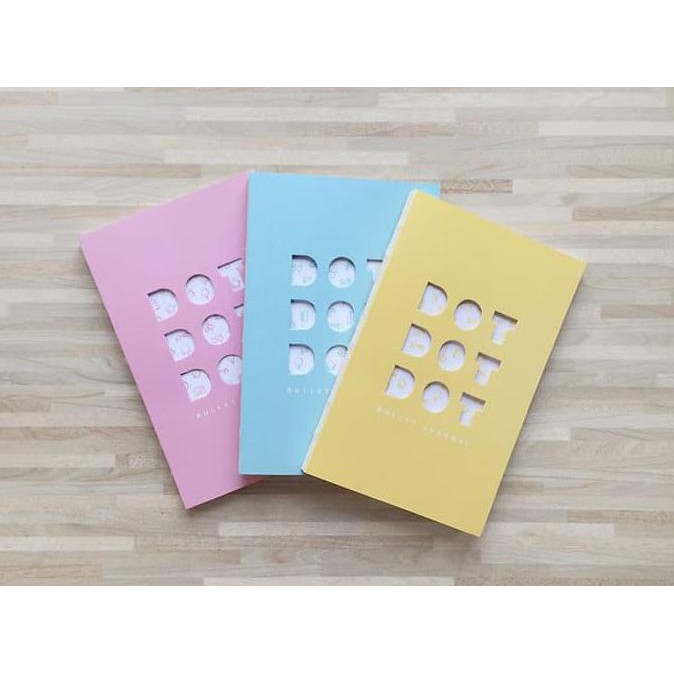 

Dot Dot Dot Bullet Journal / Buku Jurnal Isi Kertas Titik - Yellow BERKUALITAS