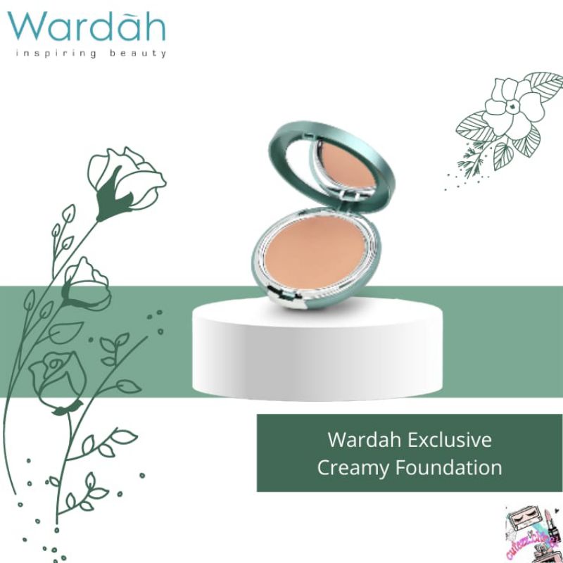 ☃Cutezz_Ching1☃Wardah Exclusive Creamy Foundation