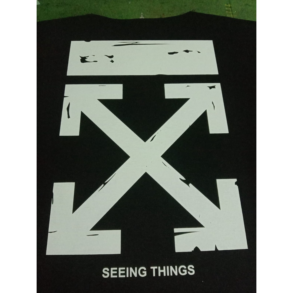 Kaos Off White Lengan Panjang Dan Pendek