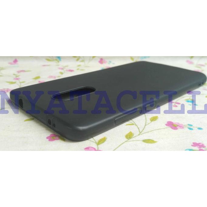 NEW CASE MATTE XIAOMI REDMI NOTE 4X SOFT BLACK ANTI MINYAK SOFTCASE/JELLY - HITAM MILENIA