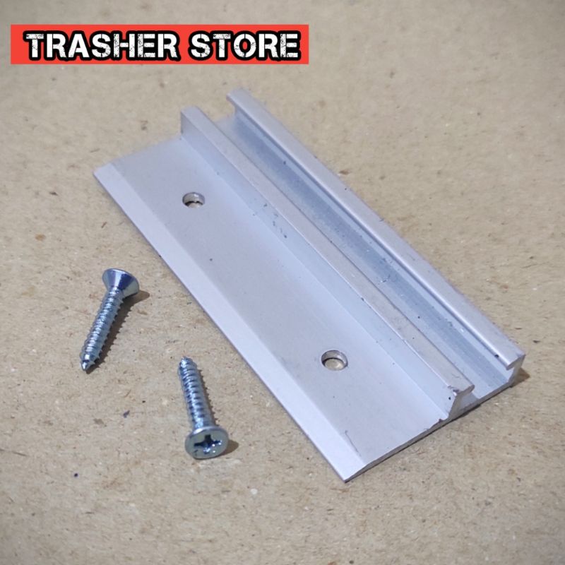 Rel alumunium knock meja sablon thailand untuk skrin kayu