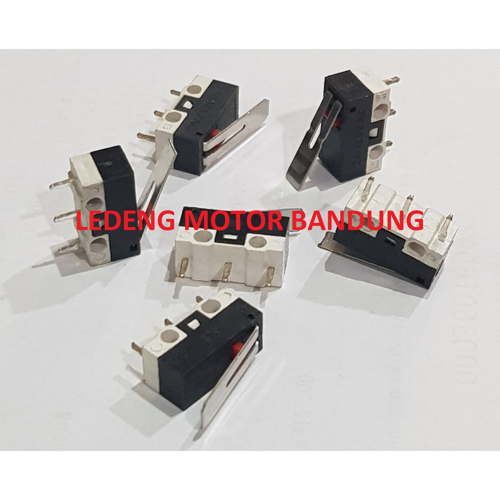 Mini Micro Switch Gagang Microswitch Kecil PCB 3 Pin 125VAC 1A