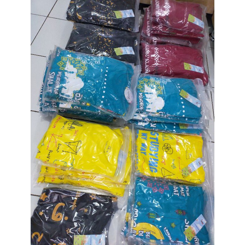 Gamis Kaos dan Kaos little muslim
