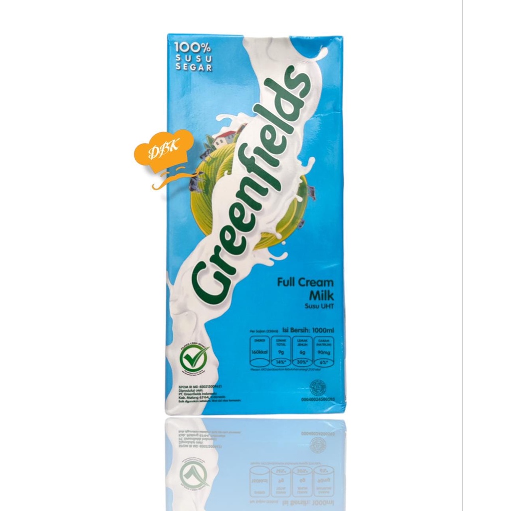 

Greenfield susu UHT 1L Full Cream pure milk