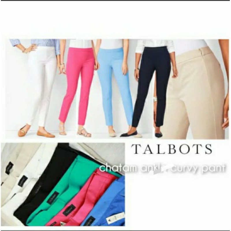 Talbots Pants Perfect Crop