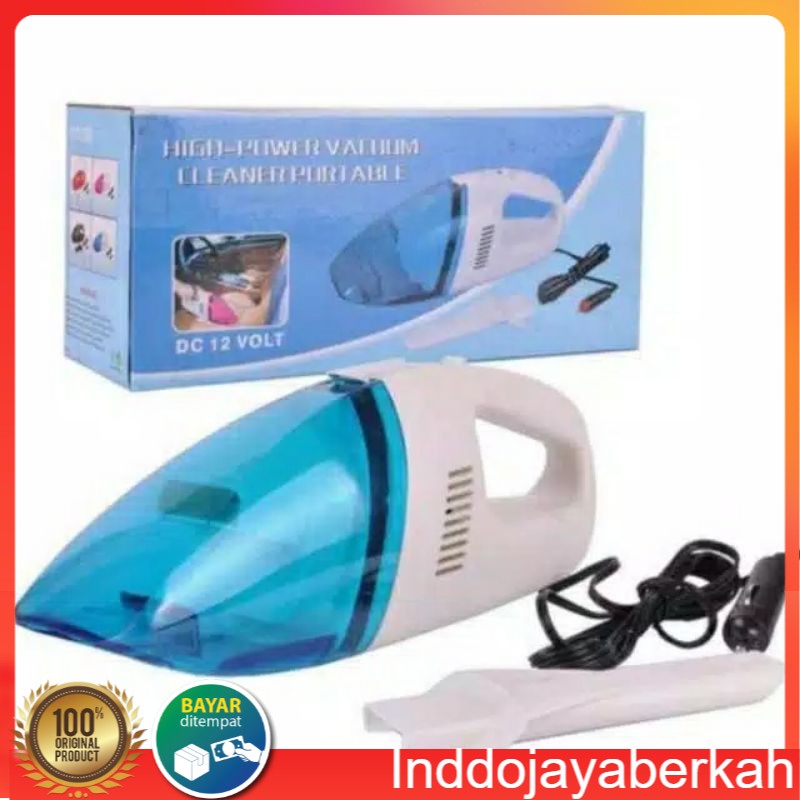 Jual Vacuum Cleaner Mobil Pembersih Penyedot Debu Multifungsi Portable High Power Murah Pematik