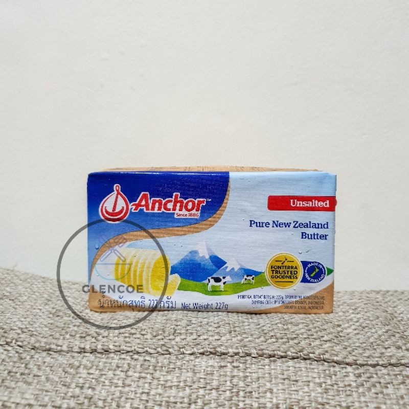 

ANCHOR Unsalted Butter 227gr / Mentega Tawar