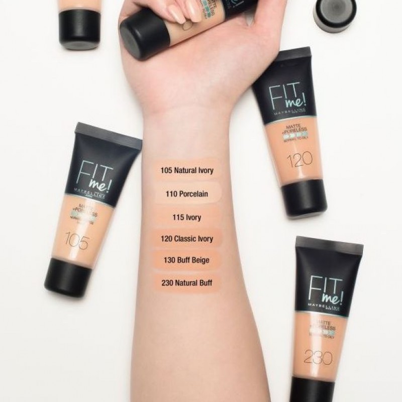 Maybelline Fit me Tube Foundation Normal To Oily Skin