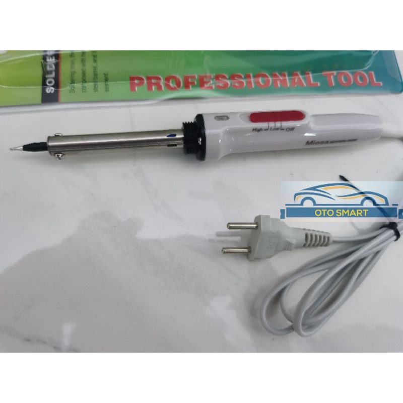 SOLDER LISTRIK 60WATT 220V DENGAN TEMPERATURE SUHU MODEL TRANSPARAN