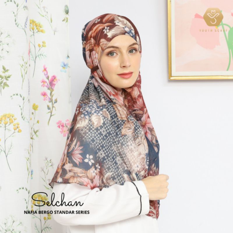 BERGO MOTIF INSTANT - NAFIA BERGO YOUTHSCARF-SELCHAN