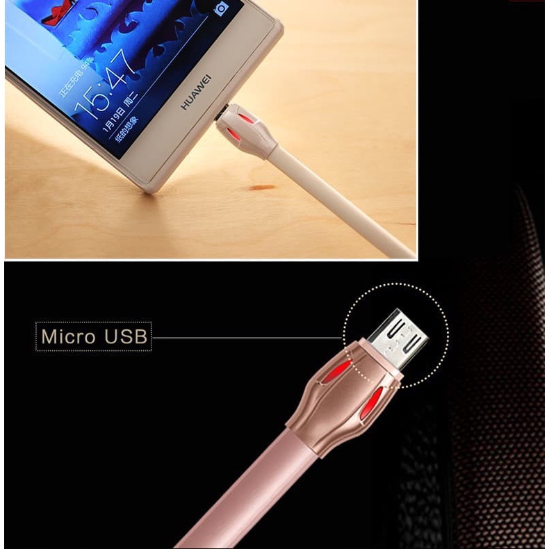 REMAX RC-035M LASER Micro USB Charging Data Cable 2.1A