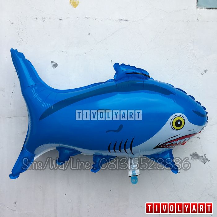 Balon Ikan / Balon Shark / Balon Foil Ikan Paus Termurah