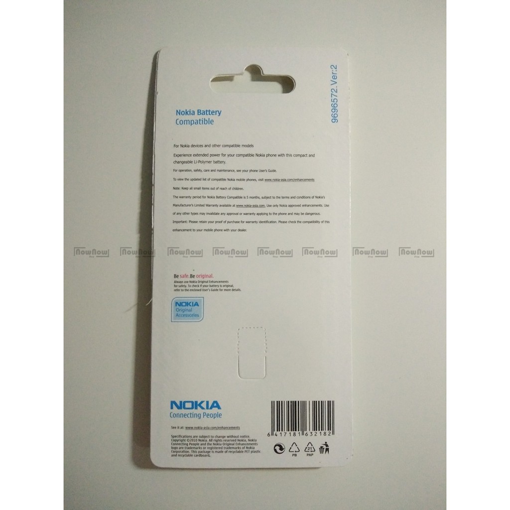 Baterai Nokia 5310 XpressMusic 5630 XpressMusic BL-4CT BL4CT Original ORI OEM Batre Battery