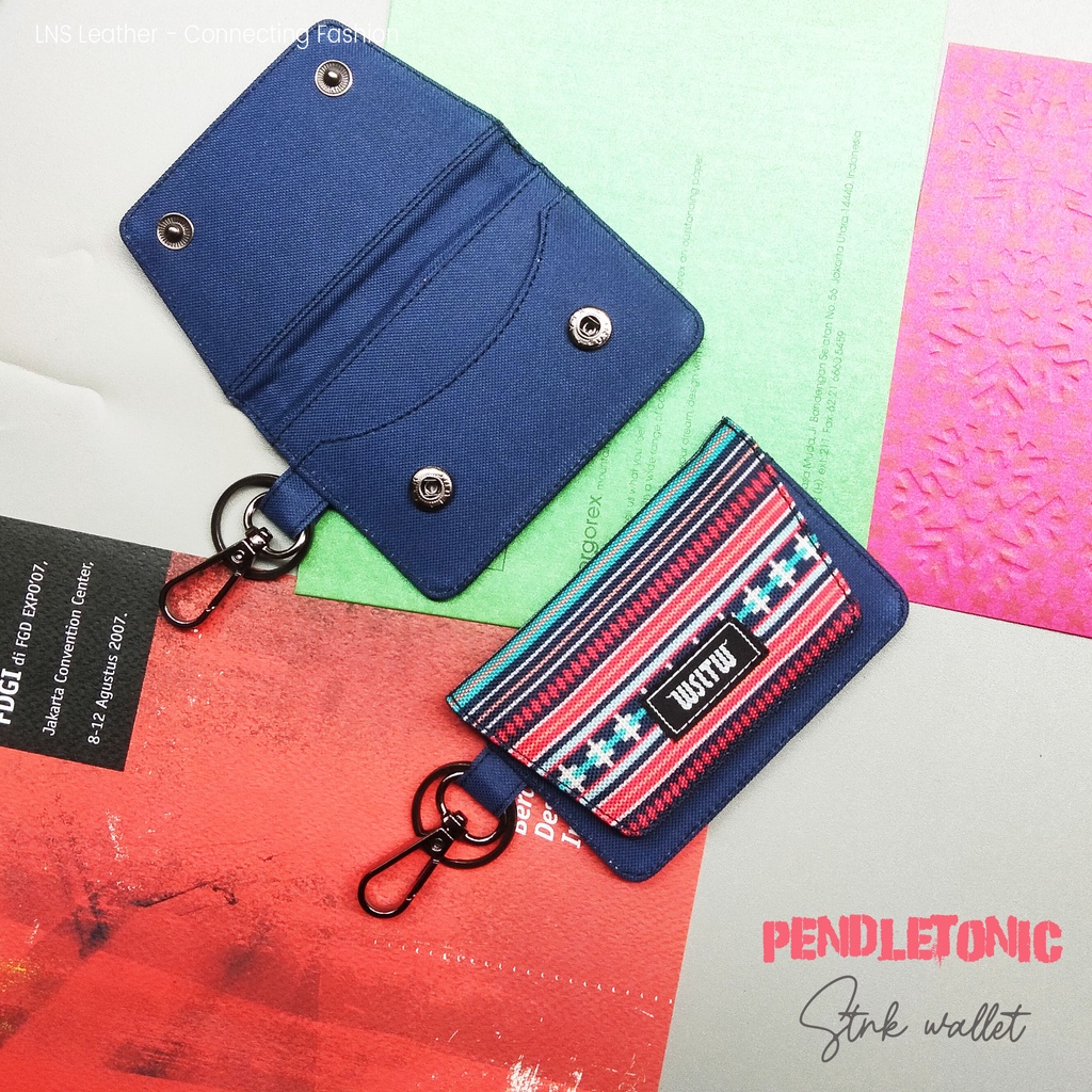 Dompet STNK E-Toll Mobil Gantungan Kunci Stnk Motor Pendletonic Edition