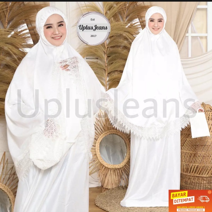 mukena sutra velvet premium jumbo