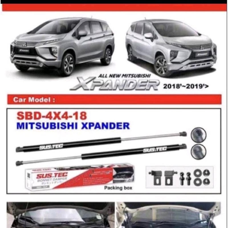 ENGINEE HOOD DAMPER / HIDROLIK KAP MESIN / PENYANGGA KAP MESIN MITSUBISHI XPANDER