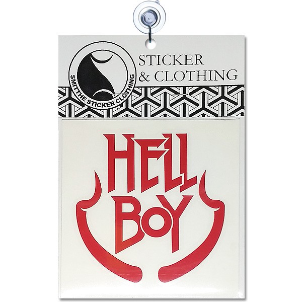 Stiker Logo Hellboy Hell Boy Cutting Sticker untuk aksesoris Mobil Motor 8cm