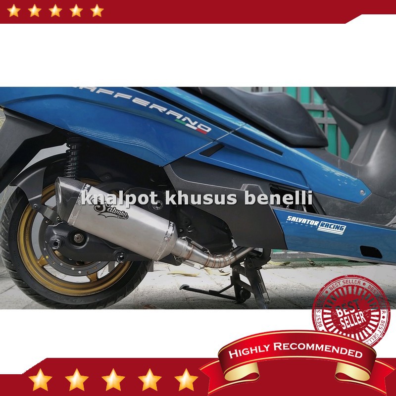 Promo Knalpot Benelli Zafferano 250 Fullsystem