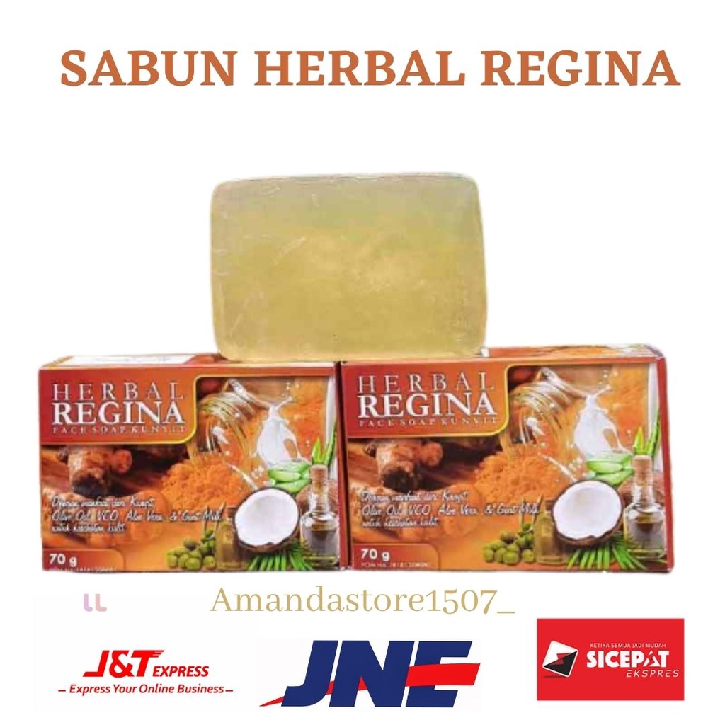 Sabun Herbal Regina Original Obat Jamur Kulit (Panu, Kurap, Kudis, Cacar, Jerawat)