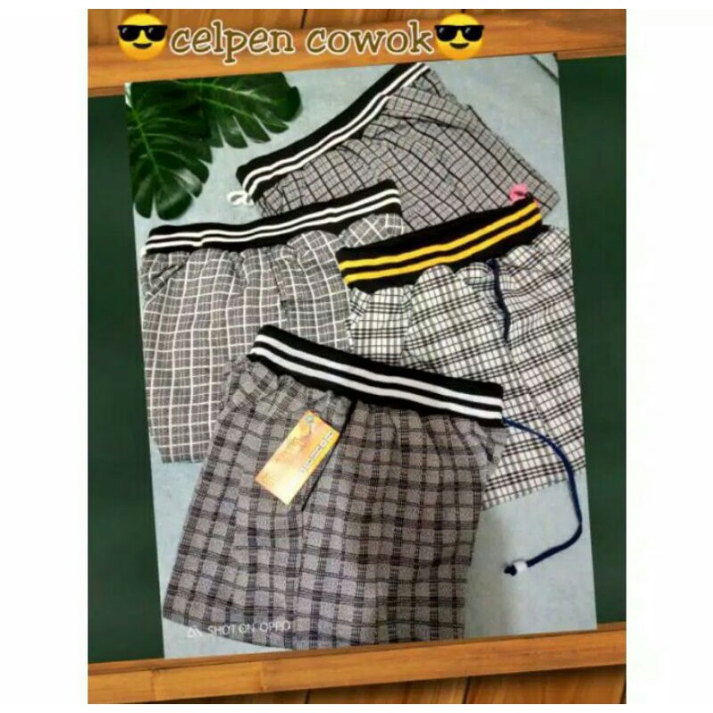 CELANA PENDEK COWOK SANTAI SHAFIRA OLSHOP JEMBER