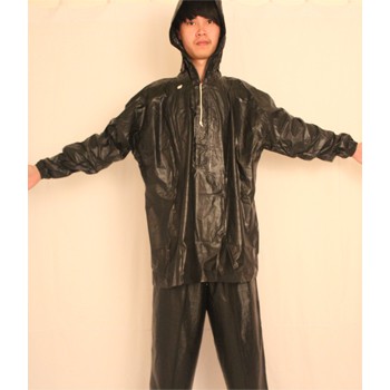 Jas Hujan RAINSOL Hitam Polos