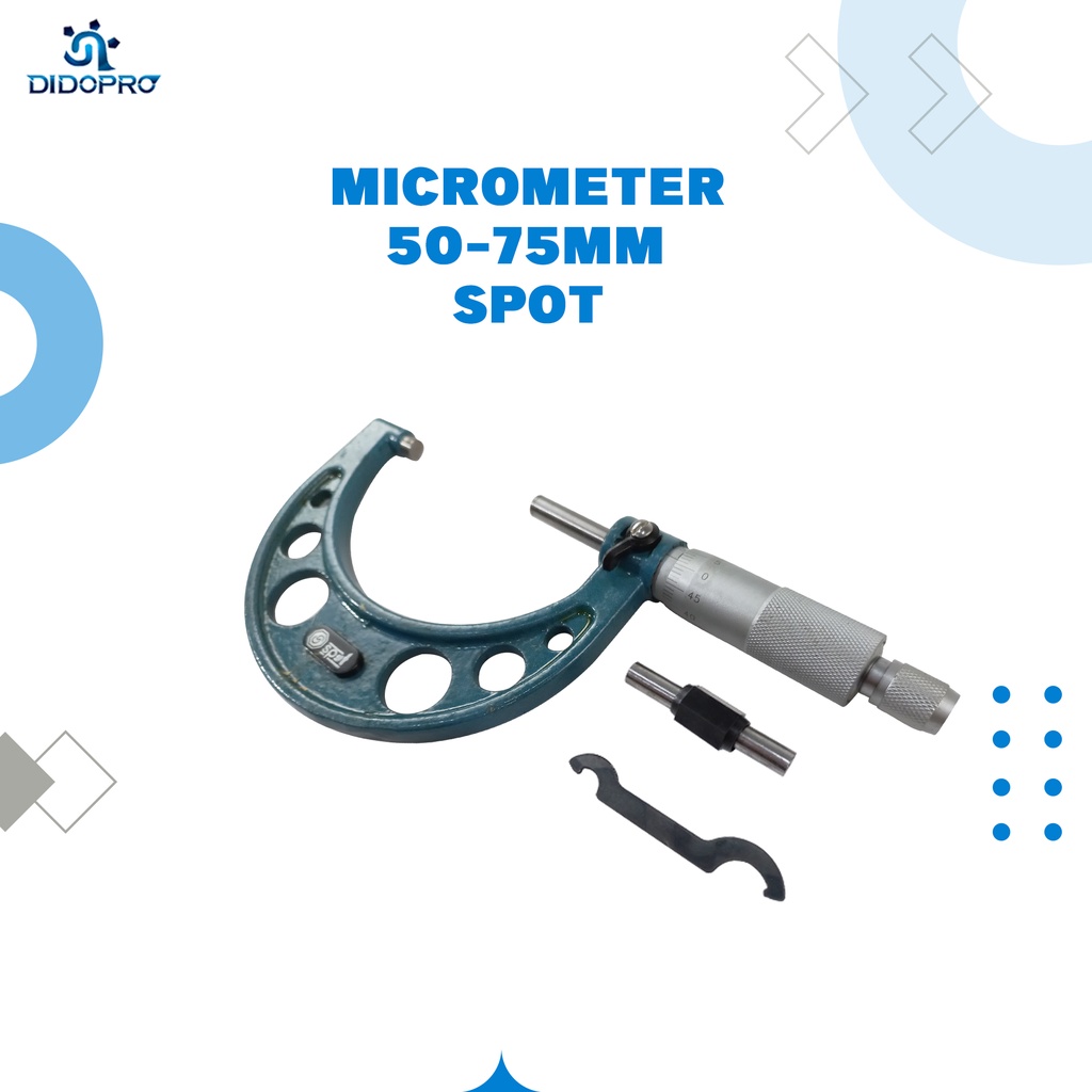 Micrometer / Alat ukur ketebalan Benda / Mikrometer 50 - 75 MM