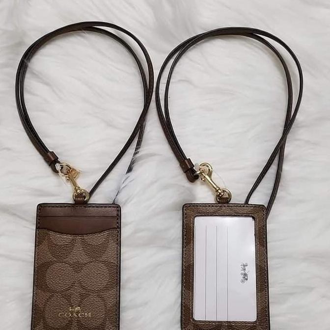 

✨ BISA COD ✨ Coach Lanyard ( name tag ) TERBARU Kode 1366