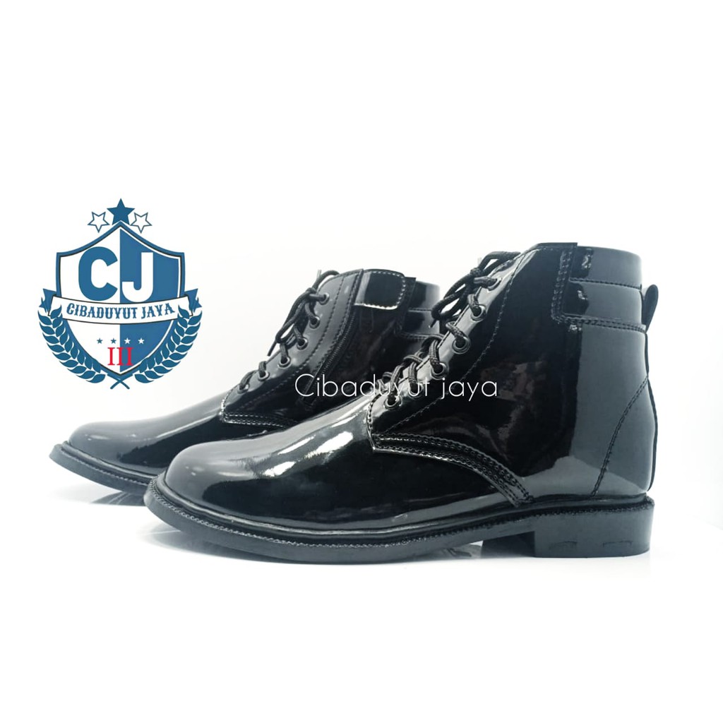 Sepatu pdh security TNI POLRI super KILAP resleting bertali PDH DINAS termurah!