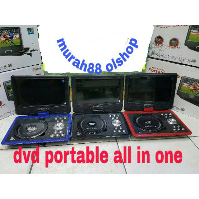 DVD LAYAR PORTABLE ALL IN ONE