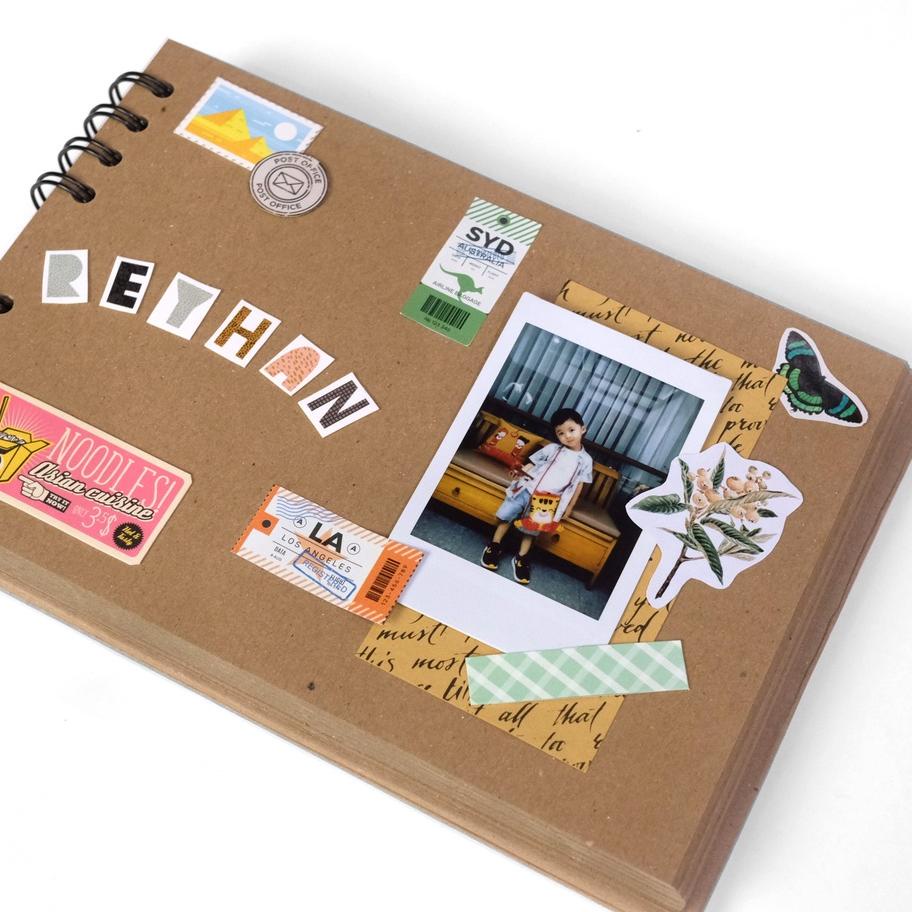 

NEW !!! 9.9 Jung Java Scrapbook / buku gambar / buku sketsa / buku tulis / album foto / notebook Kit [KODE 510]