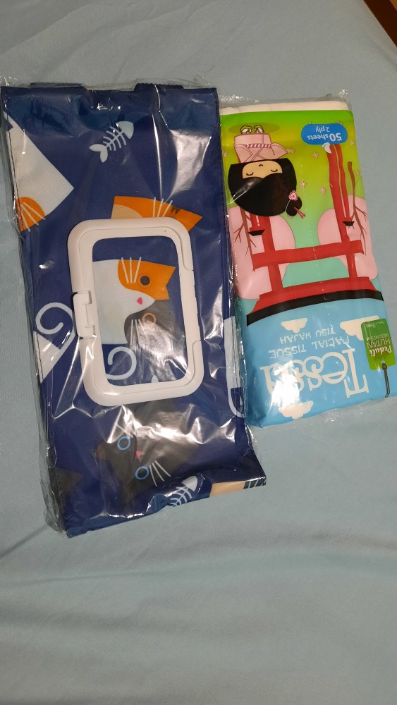 Tempat Tissue Basah Dan Kering 2in1 3in1 4in1 Cats Donker