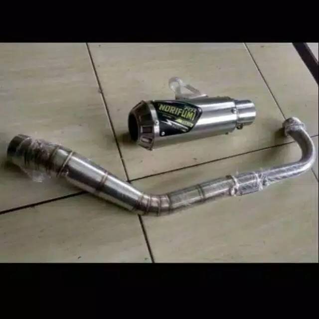 Knalpot resing norifumi buat all bebek jupiter vega semes revo dll