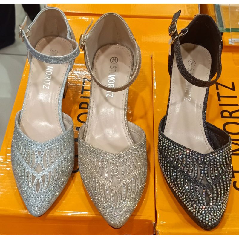 SEPATU PENGANTIN/SEPATU PESTA WANITA BRAND ST.MORITZ