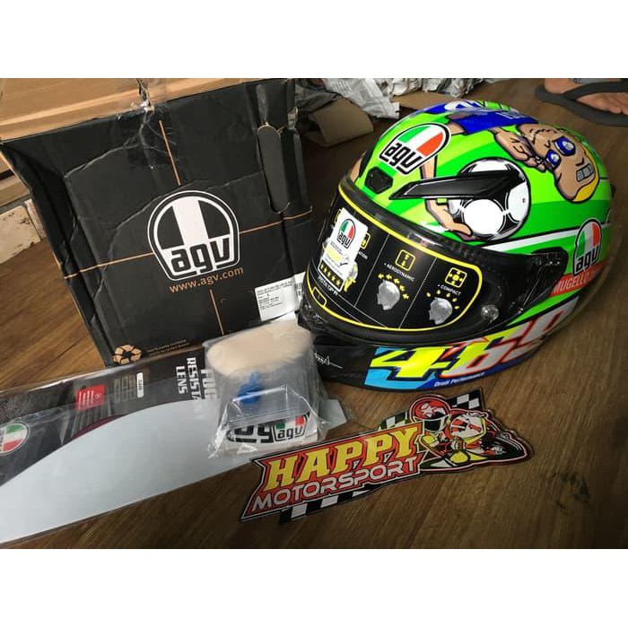 HELM AGV PISTA GPR ROSSY MUGELLO 2017 CARBON EROPA ORIGINAL ITALY