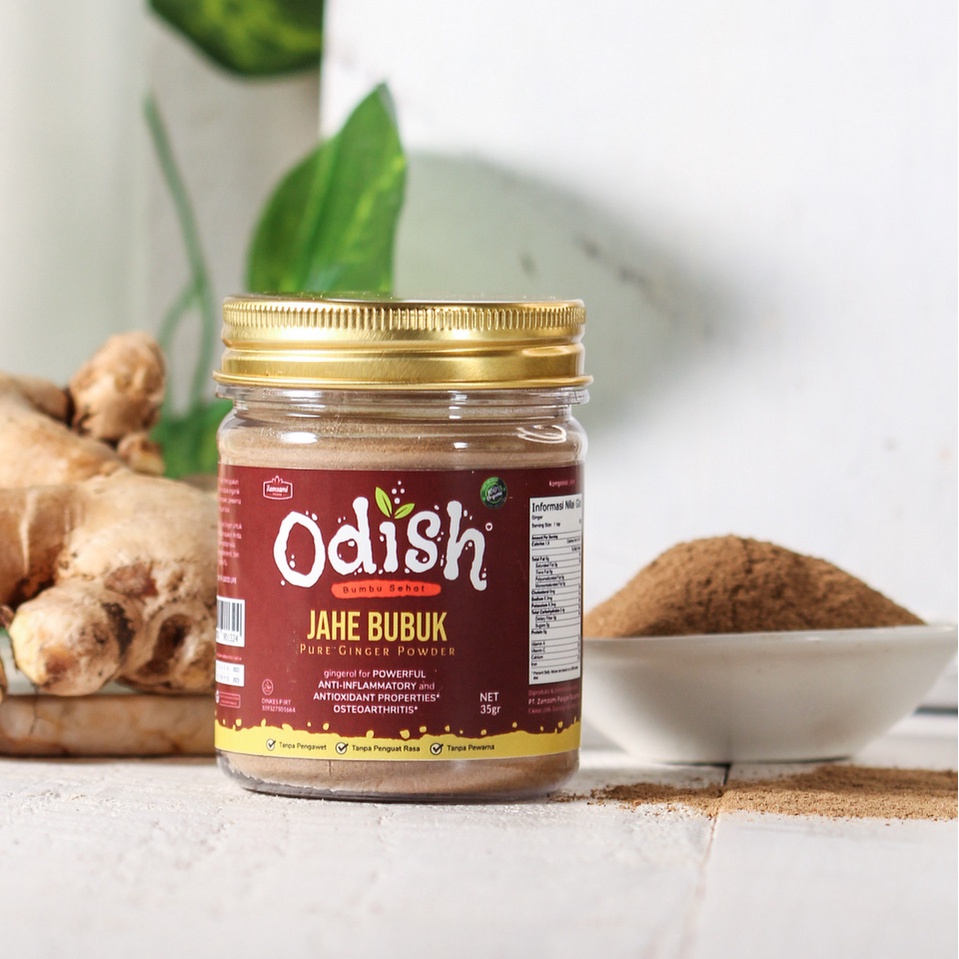 

Jahe Bubuk Odish 35gr | 100% Pure Ginger Powder