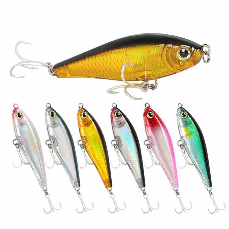 7.8g/70mm Kail Pancing Whopper Plopper Popper Umpan Pancing Buatan Umpan Pancing Umpan Mancing Umpan Mancing Alat Pancing Murah Umpan Ikan Top Water Lure Alat Pancing relix nusantara Minnow Lure