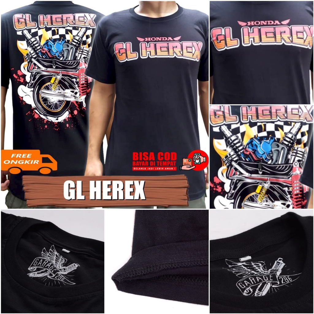 KAOS MOTOR HONDA GL HEREX KAOS HONDA GL KAOS GL HEREX BAJU HONDA GL PRO