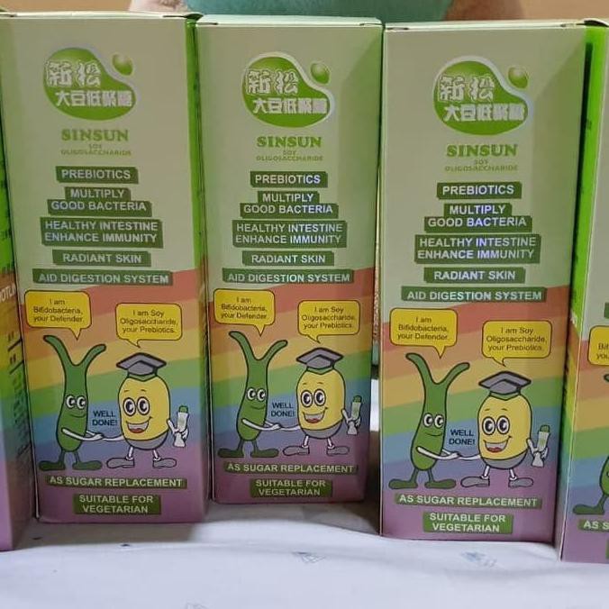 

Minuman Prebiotics SINSUN Soy Oligosaccharide 300 ml ORIGINAL
