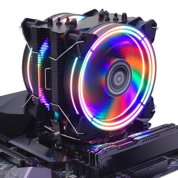 FAN PROCESSOR GAMING ALSEYE HALO H120D UNIVERSAL PLATFORM - CPU COOLER Diorder Gan